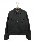 Burberrys BLUE LABELバーバリーズ ブルーレーベル）の古着「'90s 中綿ジャケット」｜ブラック