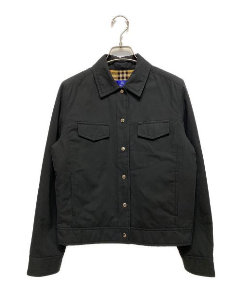 Burberrys BLUE LABEL（バーバリーズ ブルーレーベル）Burberrys BLUE LABEL (バーバリーズ ブルーレーベル) '90s 中綿ジャケット ブラック サイズ:SIZE 38の古着・服飾アイテム