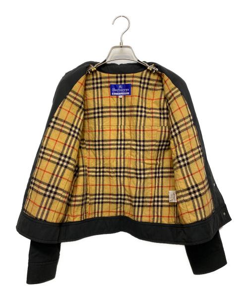 Burberrys BLUE LABEL（バーバリーズ ブルーレーベル）Burberrys BLUE LABEL (バーバリーズ ブルーレーベル) '90s 中綿ジャケット ブラック サイズ:SIZE 38の古着・服飾アイテム