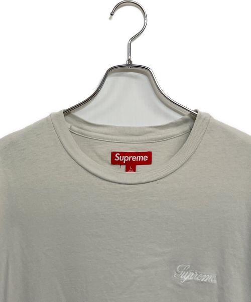 SUPREME（シュプリーム）SUPREME (シュプリーム) Tシャツ ライトグレー サイズ:SIZE Lの古着・服飾アイテム