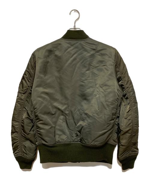 ALPHA（アルファ）ALPHA (アルファ) MA-1 ジャケット グリーン サイズ:SIZE Mの古着・服飾アイテム