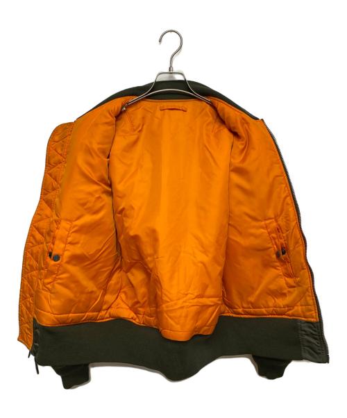 ALPHA（アルファ）ALPHA (アルファ) MA-1 ジャケット グリーン サイズ:SIZE Mの古着・服飾アイテム
