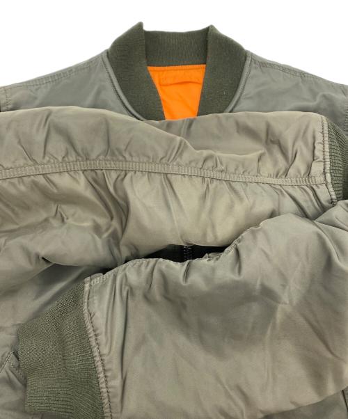ALPHA（アルファ）ALPHA (アルファ) MA-1 ジャケット グリーン サイズ:SIZE Mの古着・服飾アイテム