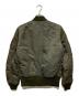 ALPHA (アルファ) MA-1 ジャケット グリーン サイズ:SIZE M：6000円