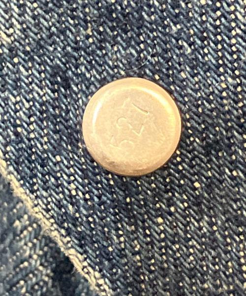 LEVI'S（リーバイス）LEVI'S (リーバイス) '90s デニムトラッカージャケット ミディアムインディゴ サイズ:SIZE M-L相当の古着・服飾アイテム