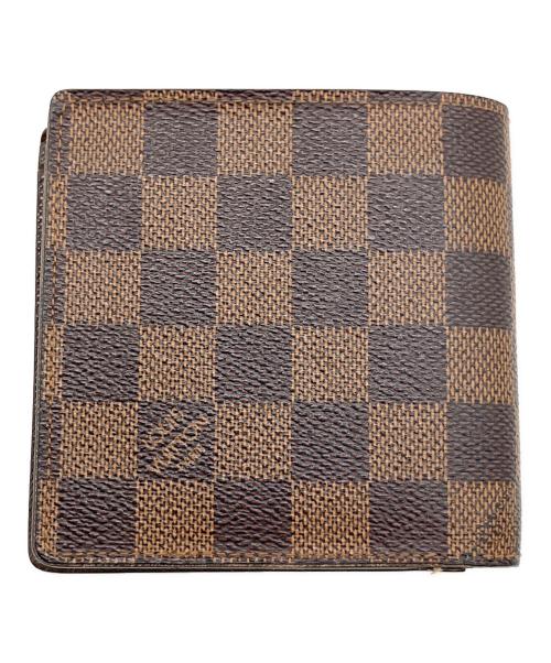 LOUIS VUITTON（ルイ ヴィトン）LOUIS VUITTON (ルイ ヴィトン) ポルトフォイユ・マルコ ブラウンの古着・服飾アイテム