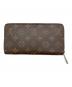 LOUIS VUITTON (ルイ ヴィトン) ジッピーウォレット ブラウン：25000円