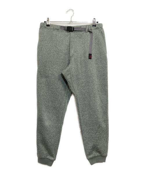 GRAMICCI（グラミチ）GRAMICCI (グラミチ) ボンディングニットフリースナローリブパンツ グレー サイズ:SIZE L (ASIA)の古着・服飾アイテム