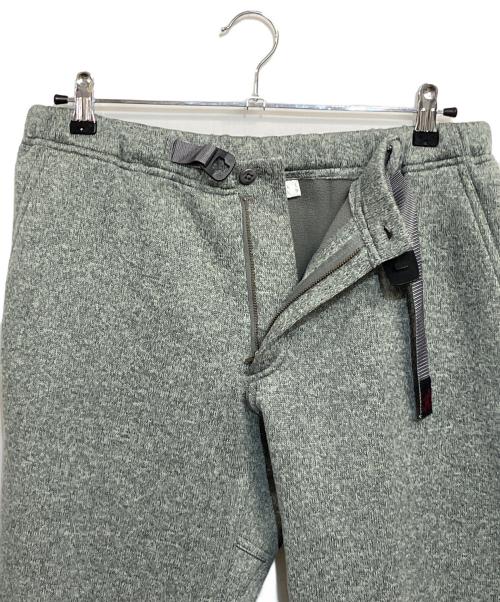 GRAMICCI（グラミチ）GRAMICCI (グラミチ) ボンディングニットフリースナローリブパンツ グレー サイズ:SIZE L (ASIA)の古着・服飾アイテム