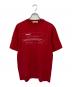 UNDERCOVER（アンダーカバー）の古着「UC1F3803 TEE」｜レッド