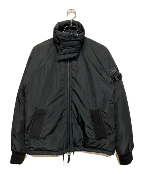 DIESEL（ディーゼル）DIESEL (ディーゼル) ダウンジャケット ブラック サイズ:SIZE Mの古着・服飾アイテム