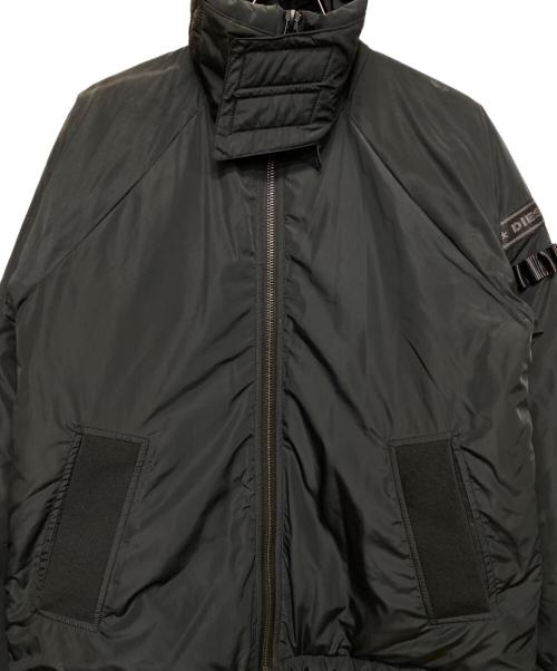 DIESEL（ディーゼル）DIESEL (ディーゼル) ダウンジャケット ブラック サイズ:SIZE Mの古着・服飾アイテム