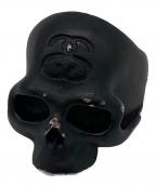 stussy×Mastermind JAPAN×JAM HOME MADEステューシー×マスターマインド ジャパン×ジャムホームメイド）の古着「スカルリング」｜マットブラック