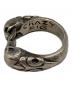 CRAZYPIG (クレイジーピッグ) TWO SKULLS TUDOR RING サイズ:13号：13000円