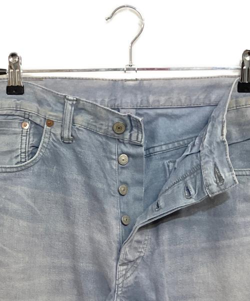 RRL（ダブルアールエル）RRL (ダブルアールエル) ボタンフライジーンズ グレー サイズ:SIZE 86cm (W34)の古着・服飾アイテム
