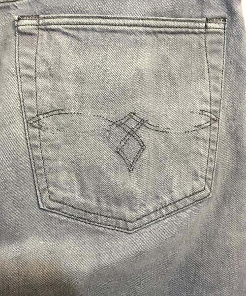 RRL（ダブルアールエル）RRL (ダブルアールエル) ボタンフライジーンズ グレー サイズ:SIZE 86cm (W34)の古着・服飾アイテム