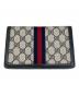 GUCCI (グッチ) ポーチ ベージュ×ネイビー：5000円