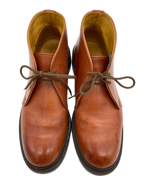 Tricker's（トリッカーズ）Tricker's (トリッカーズ) プレーントゥチャッカ ブラウン サイズ:SIZE 6.4 (24.5-25)の古着・服飾アイテム