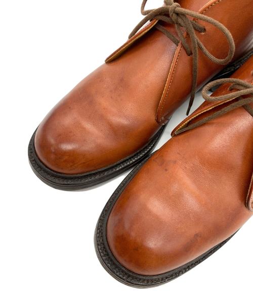 Tricker's（トリッカーズ）Tricker's (トリッカーズ) プレーントゥチャッカ ブラウン サイズ:SIZE 6.4 (24.5-25)の古着・服飾アイテム