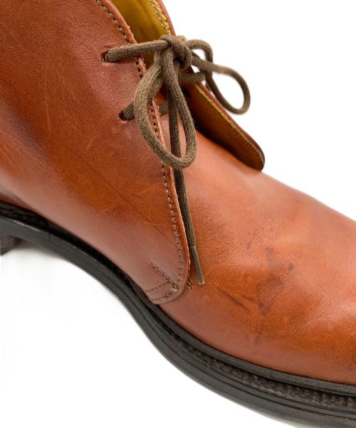 Tricker's（トリッカーズ）Tricker's (トリッカーズ) プレーントゥチャッカ ブラウン サイズ:SIZE 6.4 (24.5-25)の古着・服飾アイテム