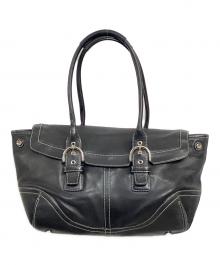 COACH（コーチ）の古着「ハンドバッグ」｜ブラック