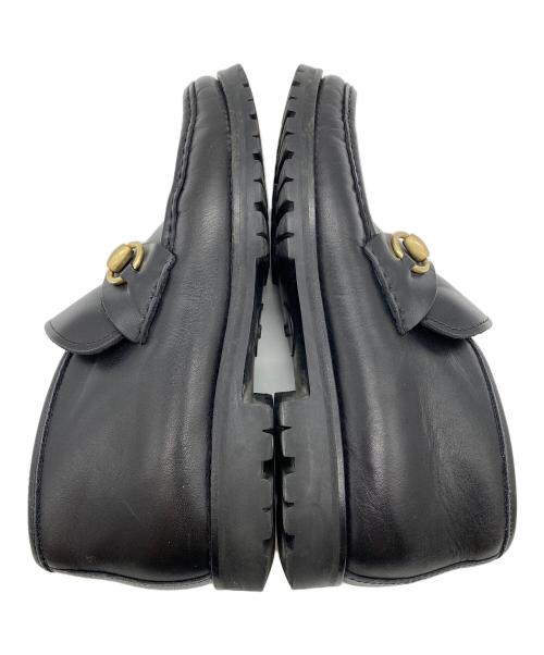 GUCCI（グッチ）GUCCI (グッチ) ホースビット チャッカ ブラック サイズ:SIZE 6の古着・服飾アイテム