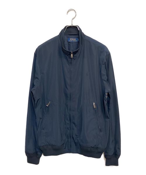 POLO RALPH LAUREN（ポロ・ラルフローレン）POLO RALPH LAUREN (ポロ・ラルフローレン) ブルゾン ネイビー サイズ:SIZE Mの古着・服飾アイテム