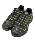 NIKEナイキ）の古着「AIR MAX PLUS」｜ブラック×ライムグリーン