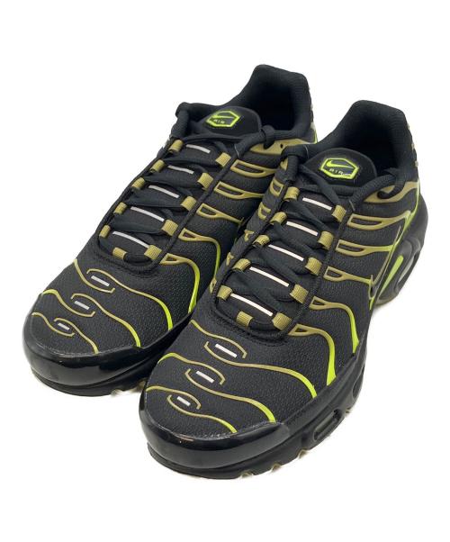 NIKE（ナイキ）NIKE (ナイキ) AIR MAX PLUS ブラック×ライムグリーン サイズ:27㎝ 未使用品の古着・服飾アイテム