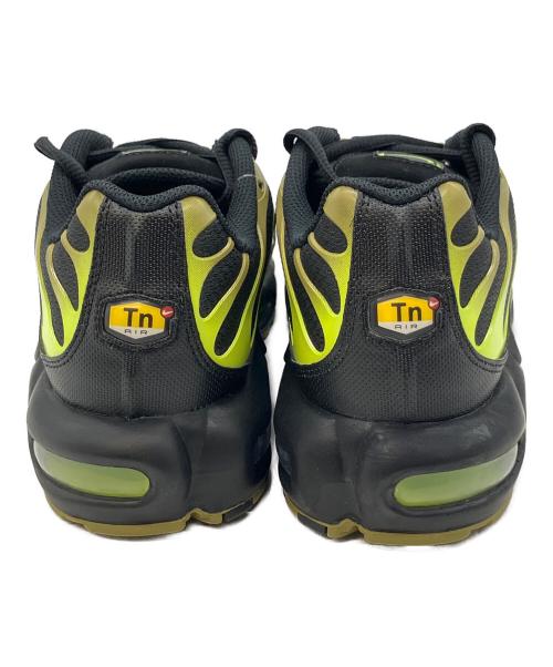 NIKE（ナイキ）NIKE (ナイキ) AIR MAX PLUS ブラック×ライムグリーン サイズ:27㎝ 未使用品の古着・服飾アイテム