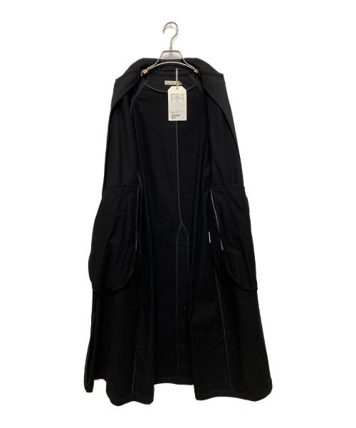 STEVEN ALAN（スティーブンアラン）STEVEN ALAN (スティーブンアラン) BSH TWILL BALMACAAN COAT ブラック サイズ:SIZE S 未使用品の古着・服飾アイテム