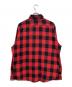 Sears (シアーズ) 長袖シャツ レッド×ブラック サイズ:SIZE LL (US L)：5000円