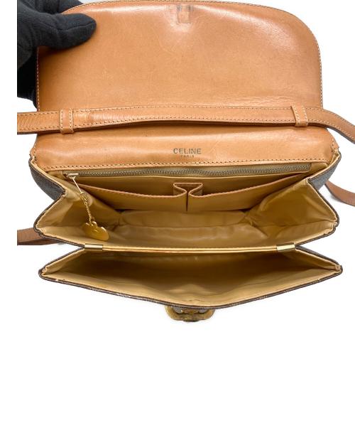 CELINE（セリーヌ）CELINE (セリーヌ) ショルダーバッグ ブラウンの古着・服飾アイテム