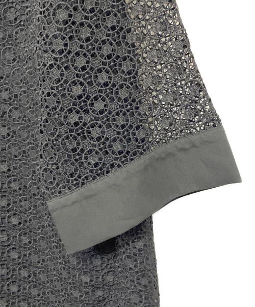 自由区（ジユウク）自由区 (ジユウク) 半袖ブラウス ブラック サイズ:SIZE 38 (9号 M) 未使用品の古着・服飾アイテム