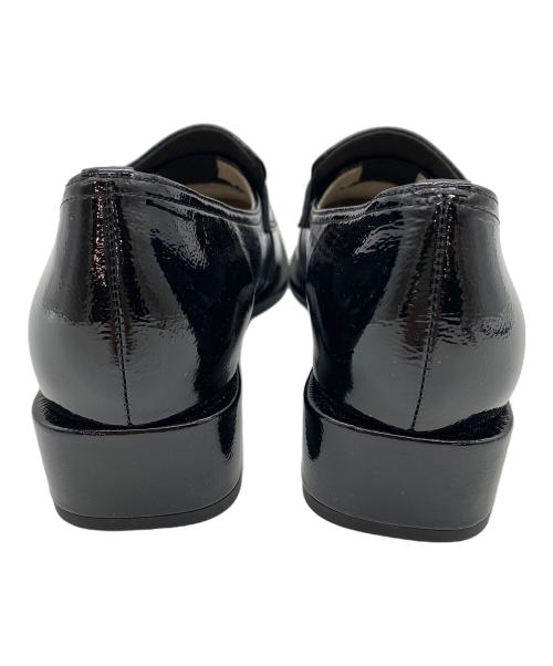 NICAL（ニカル）NICAL (ニカル) オーバーヒール スクエアトゥローファー ブラック サイズ:SIZE 39の古着・服飾アイテム
