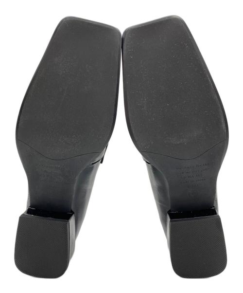 NICAL（ニカル）NICAL (ニカル) オーバーヒール スクエアトゥローファー ブラック サイズ:SIZE 39の古着・服飾アイテム