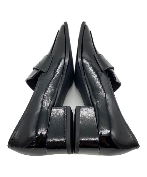 NICAL（ニカル）NICAL (ニカル) オーバーヒール スクエアトゥローファー ブラック サイズ:SIZE 39の古着・服飾アイテム