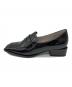 NICAL (ニカル) オーバーヒール スクエアトゥローファー ブラック サイズ:SIZE 39：4500円
