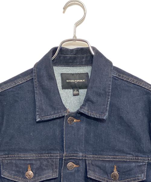 BANANA REPUBLIC（バナナリパブリック）BANANA REPUBLIC (バナナリパブリック) デニム トラッカージャケット インディゴ サイズ:SIZE M (US S)の古着・服飾アイテム