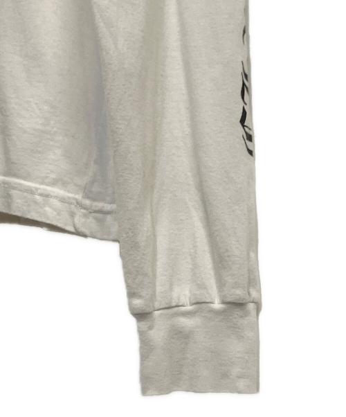 CHROME HEARTS（クロムハーツ）CHROME HEARTS (クロムハーツ) ロングスリーブＴシャツ ホワイト サイズ:SIZE L (US M)の古着・服飾アイテム