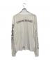 CHROME HEARTS (クロムハーツ) ロングスリーブＴシャツ ホワイト サイズ:SIZE L (US M)：15000円
