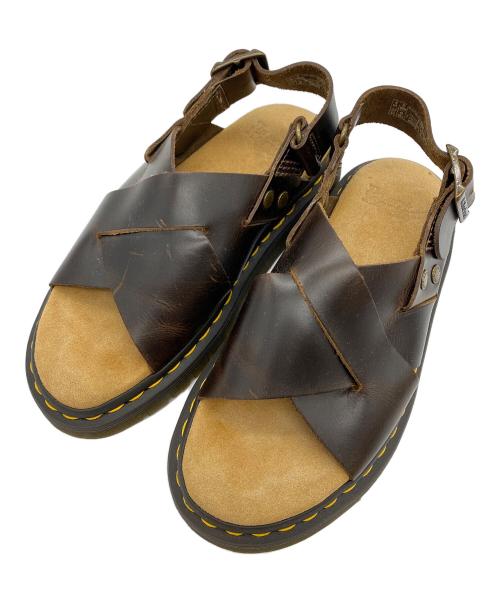 Dr.Martens（ドクターマーチン）Dr.Martens (ドクターマーチン) ZANE レザーサンダル ブラウン サイズ:SIZE UK4の古着・服飾アイテム