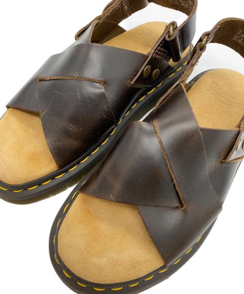 Dr.Martens（ドクターマーチン）Dr.Martens (ドクターマーチン) ZANE レザーサンダル ブラウン サイズ:SIZE UK4の古着・服飾アイテム