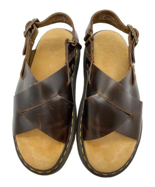 Dr.Martens（ドクターマーチン）Dr.Martens (ドクターマーチン) ZANE レザーサンダル ブラウン サイズ:SIZE UK4の古着・服飾アイテム