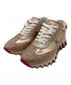 Christian Louboutinクリスチャン・ルブタン）の古着「LOUBISHARK スニーカー」｜ピンク