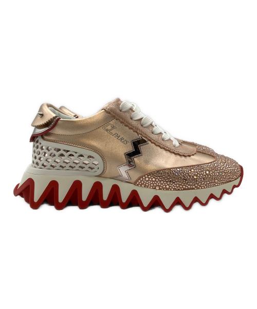 Christian Louboutin（クリスチャン・ルブタン）Christian Louboutin (クリスチャン・ルブタン) LOUBISHARK スニーカー ピンク サイズ:37 1/2の古着・服飾アイテム