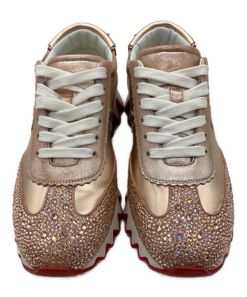 Christian Louboutin（クリスチャン・ルブタン）Christian Louboutin (クリスチャン・ルブタン) LOUBISHARK スニーカー ピンク サイズ:37 1/2の古着・服飾アイテム