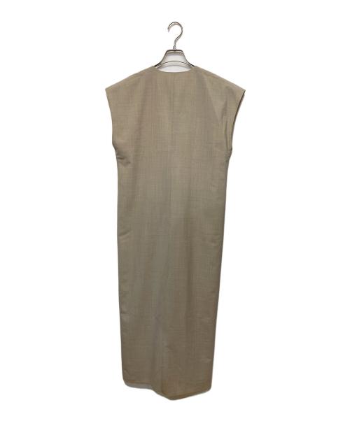 Plage（プラージュ）Plage (プラージュ) 25SS Worsted ワンピース ベージュ サイズ:SIZE 38 未使用品の古着・服飾アイテム