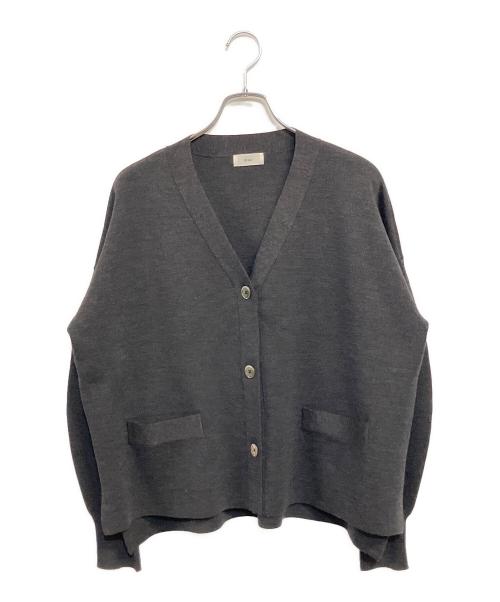 IENA（イエナ）IENA (イエナ) 厚手カーディガン グレー サイズ:SIZE Freeの古着・服飾アイテム