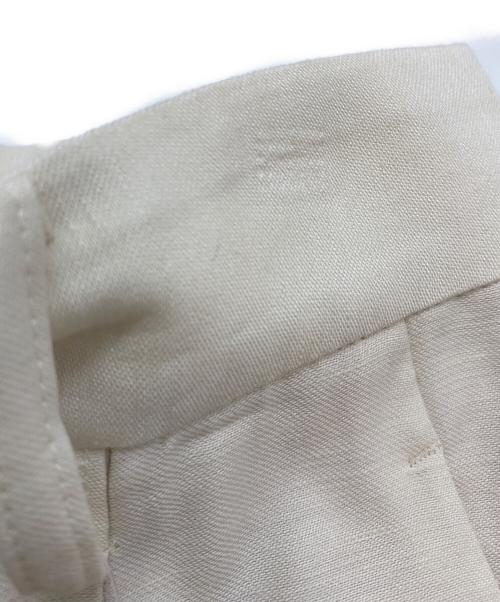 Plage（プラージュ）Plage (プラージュ) washable linen混 ハイウエストパンツ ホワイト サイズ:SIZE 36 未使用品の古着・服飾アイテム